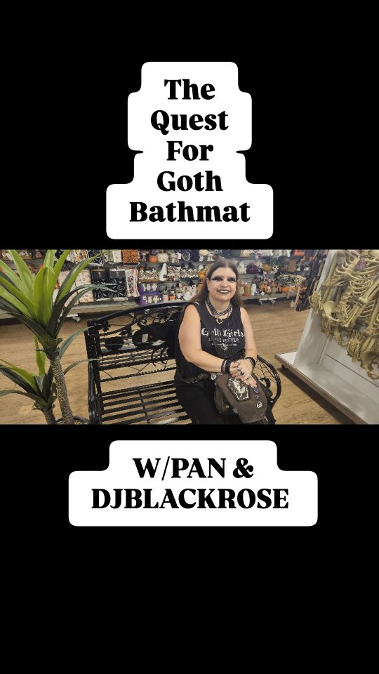 We were on a mission. We went to Homegoods for a spiderweb bathmat - they we were overwhelmed by all the things.#codeorange #halloween #homegoods #gothbathmat