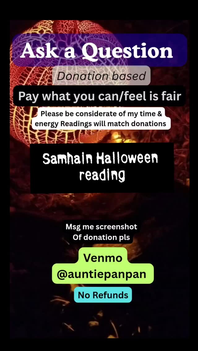 Ask a questions are all a flutter today!!!
I'm so giddy to be presenting it today on this my new year Halloween.
Eeeeeeeeee!
#Halloween #halloweenreadings
#Samhain #samhainreadings