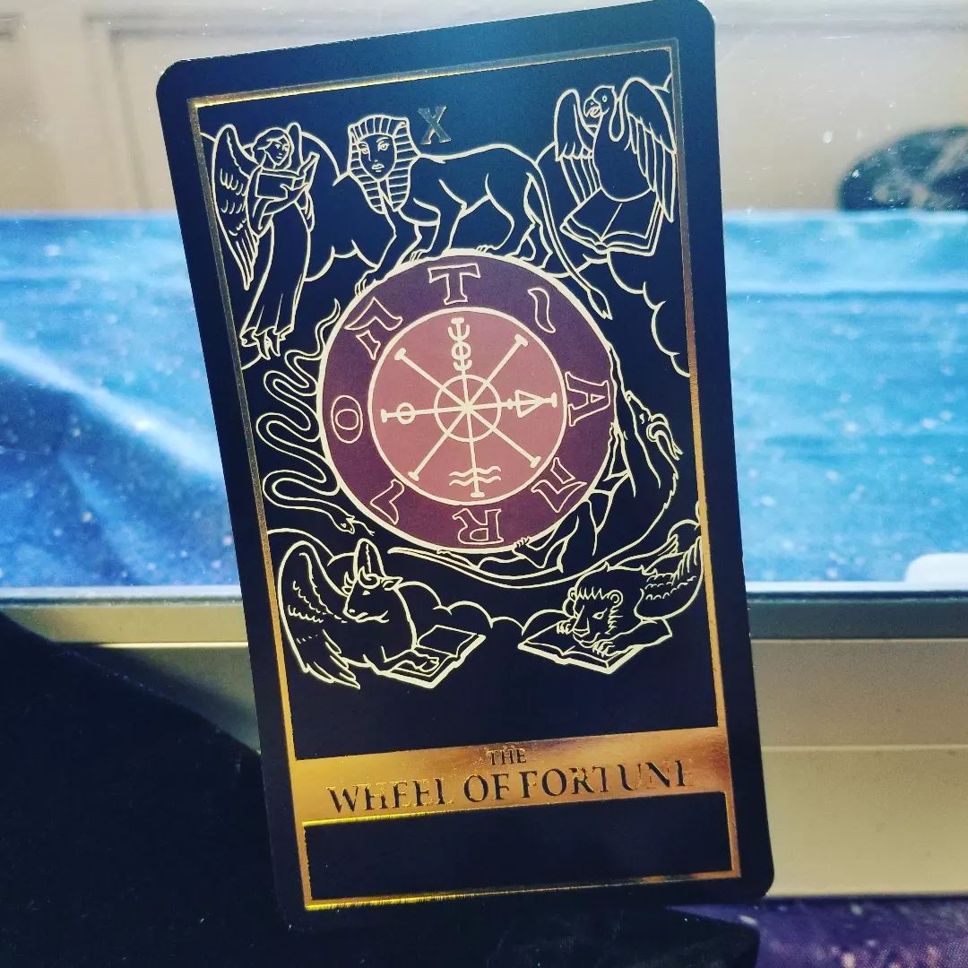#cardoftheday is The Wheel of Fortune 
☯️💟☯️💟☯️💟☯️💟☯️💟☯️💟
Something good is going to change things up in your life.
This is not a bad thing.
Repeat. 
This is not a bad thing!
This could actually be your cosmic text to a new opportunity or new chapter in your life...so sayeth the Universe!
Yes, yes...we DO generate our own fates...yup.
But sometimes...the good things you have done will come back to you.
It's not always a bad thing, ya know?
Good fortune into your destiny and maybe some success...who knows? Maybe something is steering you into a better life into your life.
I'm totally okay with that.
😀😊😀😊😀😊😀😊😀😊😀
#zenhugz #inspiration #motivational #inspirational #empower #empowering #empowerment #inspire #divination #witcheshelpingwitches #witchcrafttogo #pagan #witchesunitednotdivided #witchlife #witchcraftclasses #tarotreadings #tarotreadersofinstagram #tarotreading #woowoo
